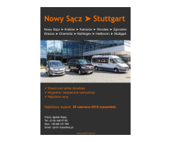 Przejazd Nowy Sącz -> Stuttgart