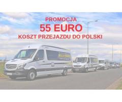 CODZIENNIE PRZEWÓZ OSÓB POLSKA – NIEMCY – HOLANDIA ! OD 55 EURO/230 ZŁ