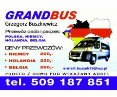 Bus Polska Niemcy Holandia Belgia